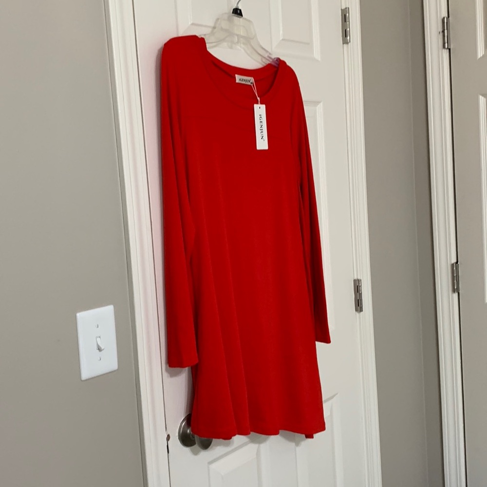T-shirt dress long sleeves
